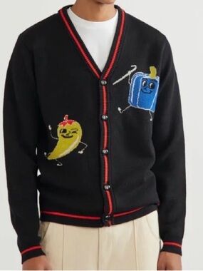 Rare Percival x Harry Lambert Character Knit Cardigan Size M Limited Edition